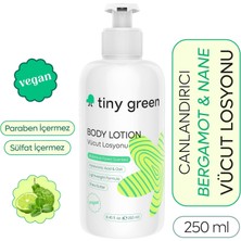 Die Grup Tiny Green Vücut Losyonu Bergomat Nane Günlük Nemlendirme - 250 ml
