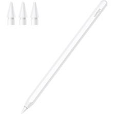 Die Grup Ugreen iPad Için Kalem Manyetik Kablosuz Şarj 2. Nesil Eğim Hassasiyeti Palm Reddetme Güç Ekranlı Kalem iPad Pro 11 Inç 4/3/2/1, iPad Pro 12,9 Inç 6/5/4/3, iPad Air 4/5, iPad Mini Için
