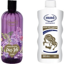 Die Grup Ersağ Argan Yağli Şampuan 300ML + Leylak Duş Jeli 500 ml