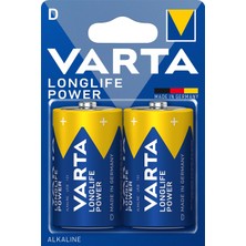 Die Grup Varta Longlife Power 2 D Alkalin Pil