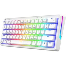 Die Grup Gameagle Kablolu Rgb Mekanik Gaming Klavye, 22 Efektli Tam Anti-Ghosting, 50M Tuş Ömrü, Us Tuş Dizilimi, Örgü Kablo, Win Tuş Kilidi, Kablolu Rgb Mekanik Oyuncu Klavyesi Kırmızı Switch Kb-23