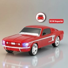 Uravas Store Klasik Mustang Araç Görünümlü Bluetooth Hoparlör 10W Kablosuz Müzik Cihazı