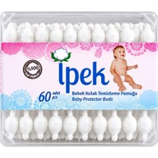 Die Grup Ipek 60 Adet Bebek Kulak Temizleme Çubuğu
