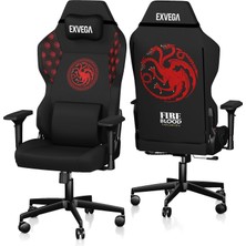 Die Grup Exvega Andromeda Game Of Thrones Targaryen Lisanslı Oyuncu Koltuğu