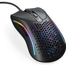 Die Grup Glorious Oyun - Model D 2: Kablolu Ergonomik Fare, Superlight 58G, 26K Optik Sensör, 6 Programlanabilir Düğme, 80 Milyon Tıklama Ömrü, Fps, Mmo, Moba, Battle Royale (Siyah)