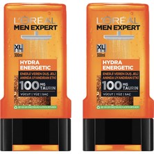 Die Grup L’oréal Paris 2'li Men Expert Hydra Energetic Taurin Içeren Duş Jeli