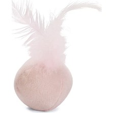 Die Grup Beeztees Peluş Tüylü Yavru Kedi Oyuncağı 5cm Pembe