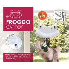 Die Grup M-Pets Froggo Kedi Oyuncağı