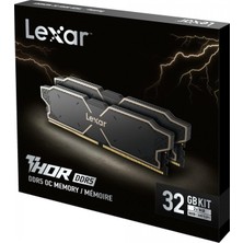 Die Grup Lexar Thor LD5U16G60C38LG-RGD 32GB (2X16GB) Ddr5 6000MHZ CL38 Ram (Bellek)