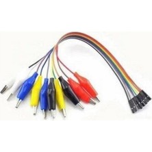 Die Grup Sanec 30 cm 10 Pin Krokodil - Jumper Kablo (Dişi)