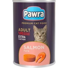 Die Grup Pawra Yetişkin Kedi Somon Etli Pate Konserve 400 gr
