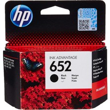 Die Grup Hp 652 Siyah Mürekkep Kartuş 360 Sayfa (F6V25AE)