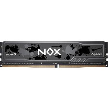 Die Grup Apacer Nox 32GB Ddr5 Gaming Ram 5600MHZ CL40 Çift Kanal Kit 2X16GB