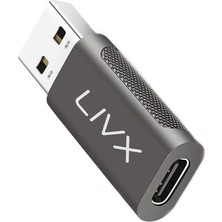 Die Grup Livx Type C To USB 3.0 Çevirici Dönüştürücü Otg Adaptör Lva-Otgcf