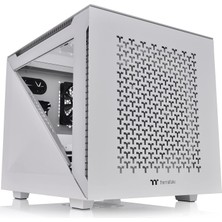 Die Grup Thermaltake Divider 200 Tg Air Snow | Micro-Atx-Pc-Gövde | 2 x Sertleştirilmiş 3 mm Cam Yan Kısım | File Panel | Beyaz