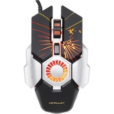 Die Grup Coverzone Konfulon Rgb Işıklı Gaming Mouse 11 Renk Rgb Işık Seçeneği 1.5 Metre Kablolu Pixart Gaming Chipset Sensor Oyuncu Fare G16