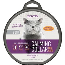 Die Grup Sentry Pet Care Sentry Kediler Için Sakinleştirici Yaka, Uzun Ömürlü Feromon Yaka Kedileri 30 Gün Sakinleştirmeye Yardımcı Olur, Stresi Azaltır, Kedileri Sakinleştirmeye Yardımcı Olur, Yüksek Sesler