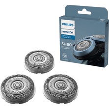 Die Grup Philips Norelco Tıraş Makinesi Serisi 6000, SH60/72 Için Tıraş Başlıkları