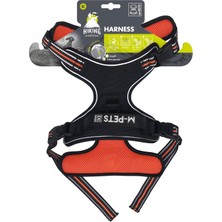 Die Grup M-Pets Hıkıng Reflektörlü Soft Sırt Tasması Orange (Xl)