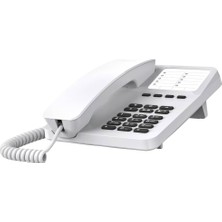 Die Grup Gigaset Desk 400 - Elastik Kablolu Kablolu Telefon - 10 Kısa Seçim Girişi Için Yer - Seçim Tekrarlama - Işitme Cihazı Uyumlu - Mfv Veya Darbe Seçimi Ayarlanabilir, Beyaz