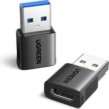 Die Grup Ugreen USB C'den USB Adaptörüne 2 Adet, Kadın Erkek iPhone 14 Pro Max iPad Galaxy S24 Serisi Dizüstü Bilgisayarlar ile Uyumlu