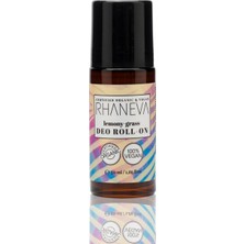 Die Grup Rhaneva Lemony-Grass Deo Roll-On, Organik ve Vegan Sertifikalı, 50 ml
