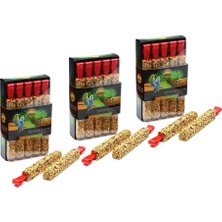 Die Grup Gold Wings Premium Muhabbet Kuşu Krakeri 10'lu - 3 Adet