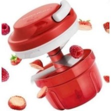 Die Grup Tupperware Süper Şef Elektriksiz Mutfak Robotu Bordo