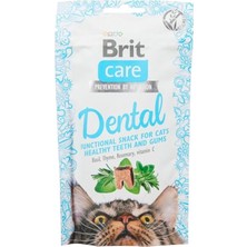 Die Grup Brit Care Functional Snack, Sağlıklı Dişler ve Diş Etleri Için, Tahılsız, Fonksiyonel Kedi Ödülü, 50 G