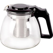 Die Grup Cam Demlik, Çelik Süzgeçli, Meyve Çayı Için, Asorti Renk, 900 ml Kapasiteli, Çaydanlık Üstü