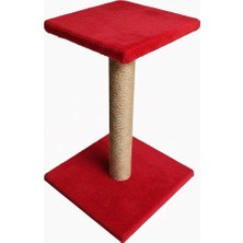 Die Grup Brt Pet Platform Kedi Tırmalama Tahtası - 52CM, Kırmızı