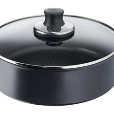 Die Grup Tefal Titanyum 6x Excellence Indüksiyon Tabanlı Kısa Tencere 24CM