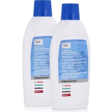 Die Grup 2 x Bosch Siemens Kireç Çözücü Kalkloeser Sıvı 500 ml Tam Otomatik Kahve Makineleri