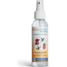 Die Grup Skinsmart Kedi ve Köpek Kulak, Göz ve Deri Temizleme Spreyi, Antiseptik Bakım Solüsyonu,%99,9 Hijyen, Alkol Içermez, 100 ml