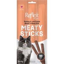 Die Grup Reflex Hindili Kuzulu Kedi Ödül Çubuğu 5 gr 3 Adet Tekli Paket