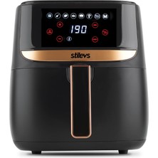 Die Grup Stilevs Aırtron AF-700 Sıcak Hava Fritözü - Siyah&bakır