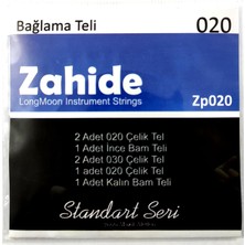 Die Grup Zahide ZP20 Uzun Saz Teli Takım 0.20 Uzun Sap Bağlama Teli 2 Ad