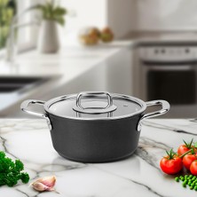 Die Grup Aryıldız Atlanta Black Tencere 18 cm