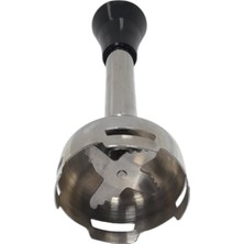 Die Grup Fakir Lucina Blender ile Uyumlu Parçalayıcı Metal Ayak, 4 Bıçaklı, Siyah
