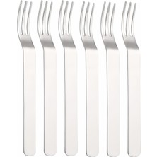 Die Grup 304 Çelik 6 Adet Silver Renk Tatlı ve Meyve Çatalı MT159BY-6