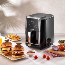Die Grup Schafer Thermochef Elegance Airfryer/sıcak Hava Fritözü-Siyah