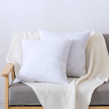 Die Grup Teksnil Home 2 Adet Kirlent Iç Yastık Boncuk Silikon- 40X40
