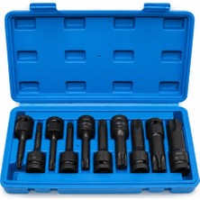 Nt Tools NDSET12T 1/2” 10 Parça Crmo Torx Lokma Seti T30-T100