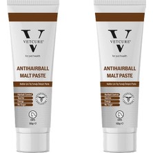Die Grup Vetcure Anti Hairball Kedi Tüy Yumağı Önleyici Malt Paste 100 gr x 2 Adet