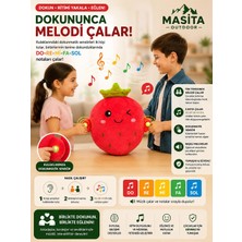 Masita Dokunmatik ve Ritim Sensörlü Interaktif Müzikli Peluş Oyuncak Karışık Modeller 1 Adet