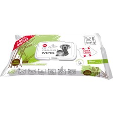 Die Grup M-Pets Bamboo Xl Kedi/köpekler Için Temizleme Mendili 30LU