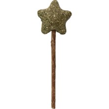 Die Grup Beeztees Eastland 550875 Matatabi Catnip Yıldız Şeklinde Kedi Için Lolipop Oyuncak, 10 cm