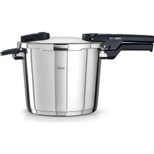 Die Grup Fissler Vitaquick/düdüklü Tencere (6 L, Çap 22 Cm) Paslanmaz Çelik Düdüklü Tencere, 2 Pişirme Kademeli, Iç Kısım Dahil, Almanya'da Üretilmiştir - Indüksiyon