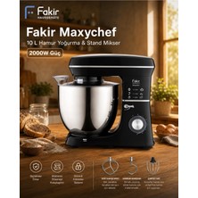 Die Grup Maxychef Hamur Yoğurma & Stand Mikser 10 Lt 2000W Siyah