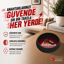 Ümraniye 3D Motogift Triumph Motosiklet Tutkunlarına Özel Lastik Tasarımlı Masaüstü Anahtarlık Kasesi